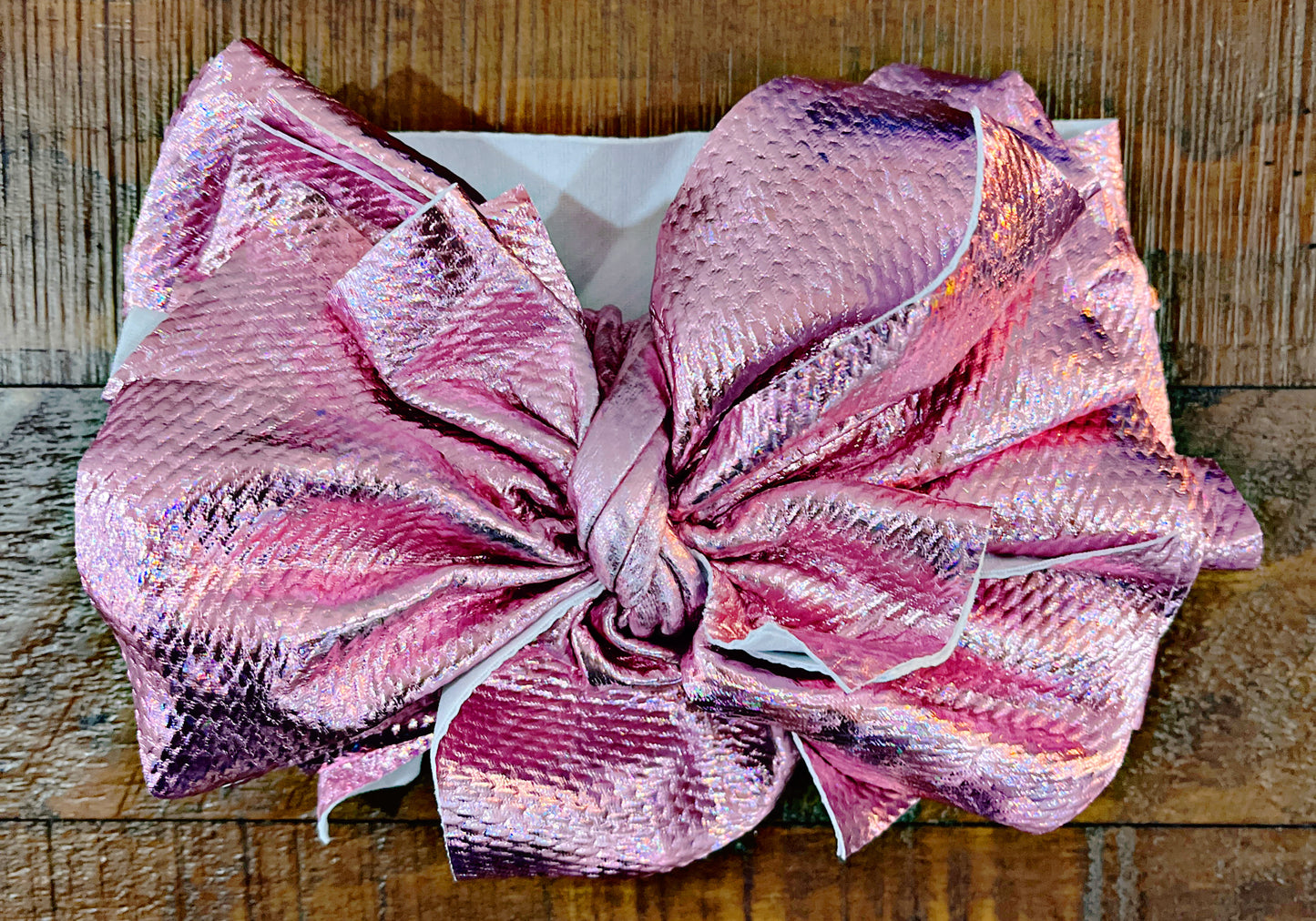 Little Girls Metallic Tassel Headbands