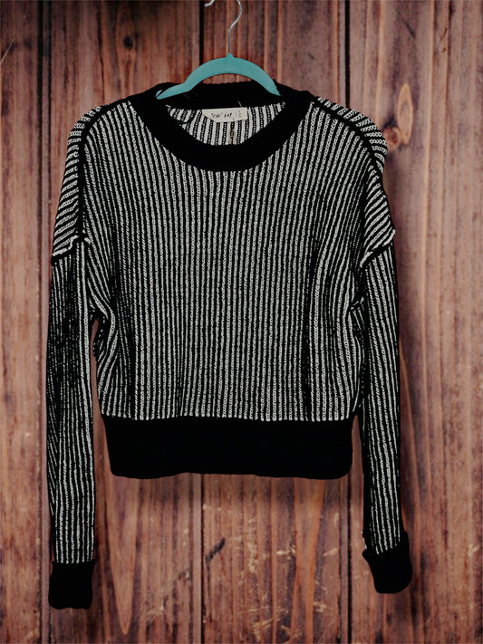 Black/White Sweater