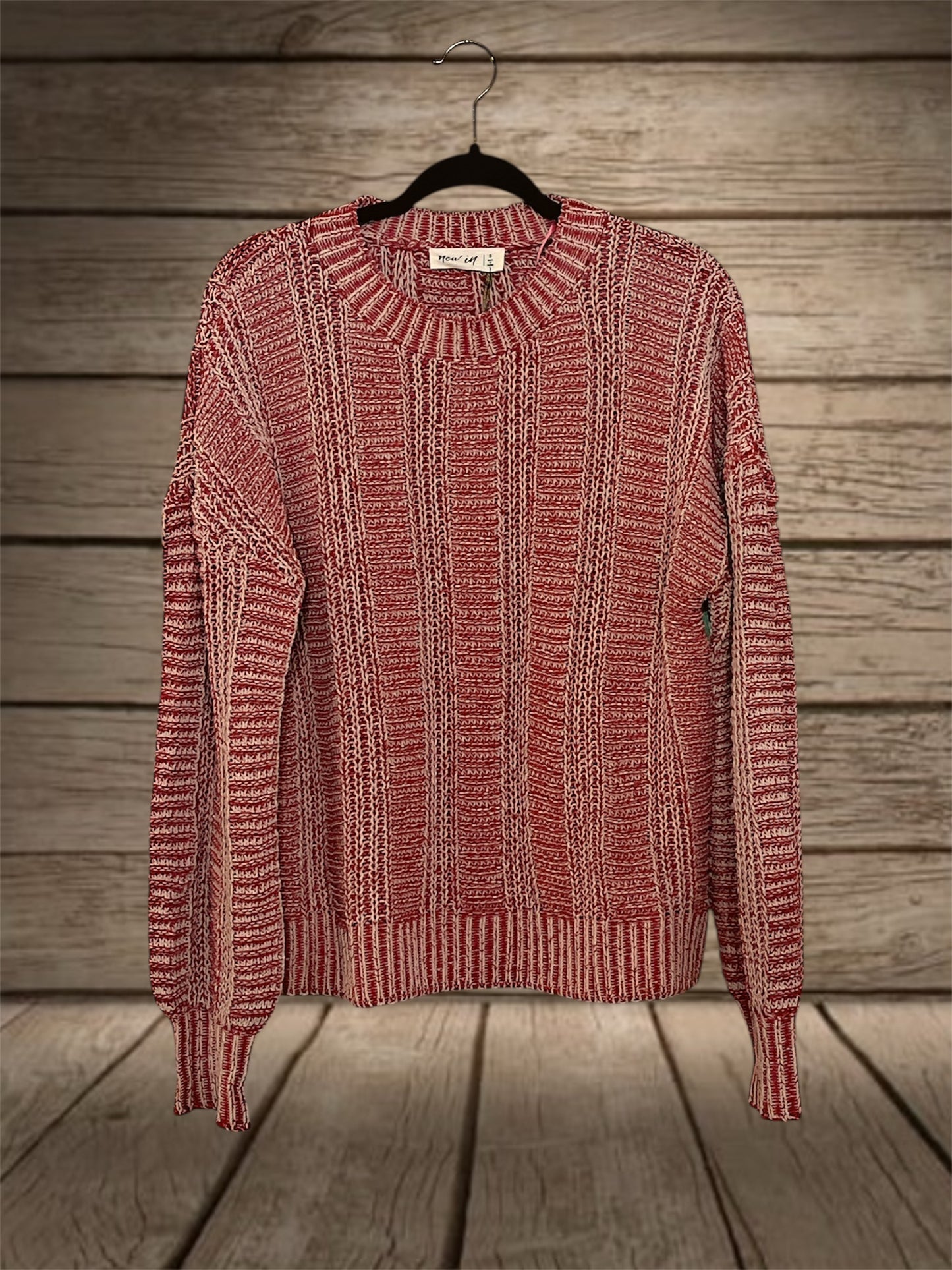 Mauve Two Tone Sweater