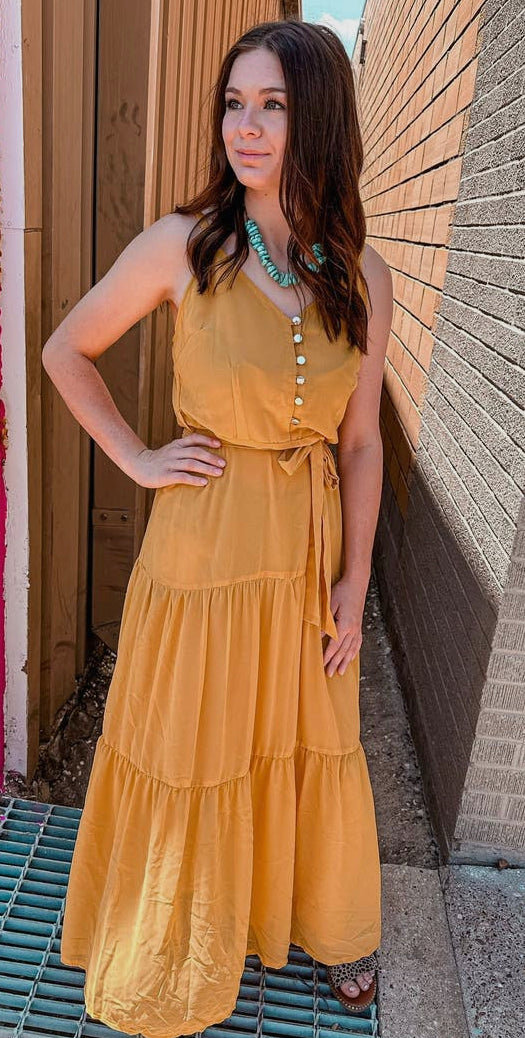 Mustard Maxi Dress