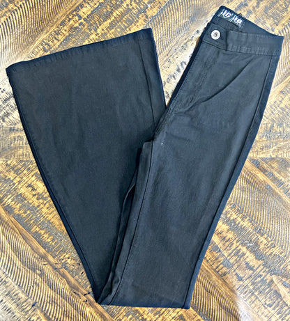 Black Bell Bottom Jeans