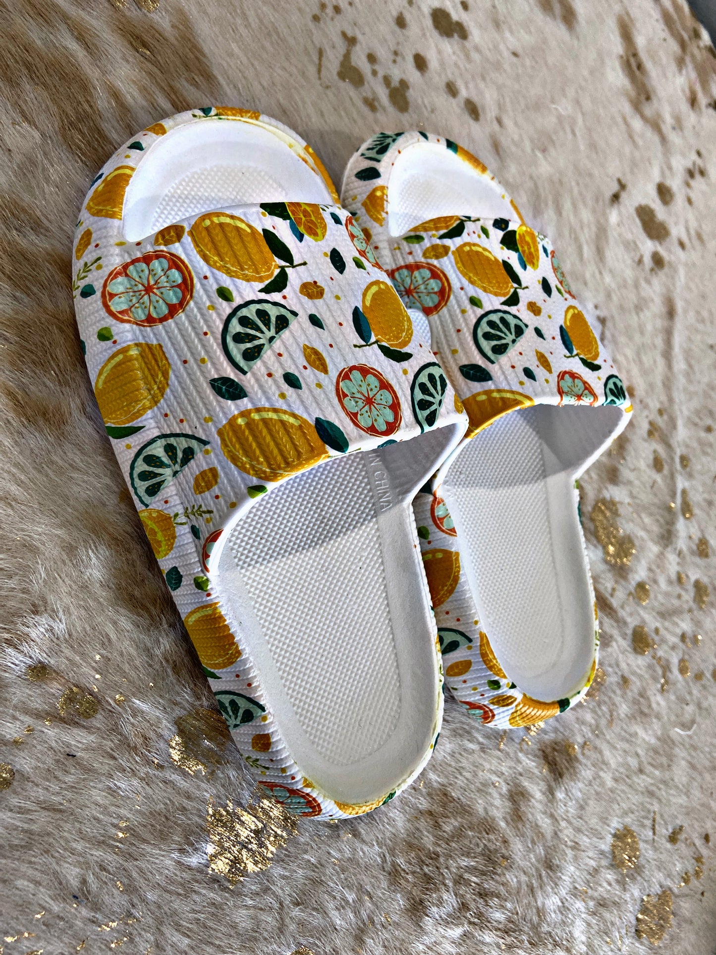 Lemon Shower Slides