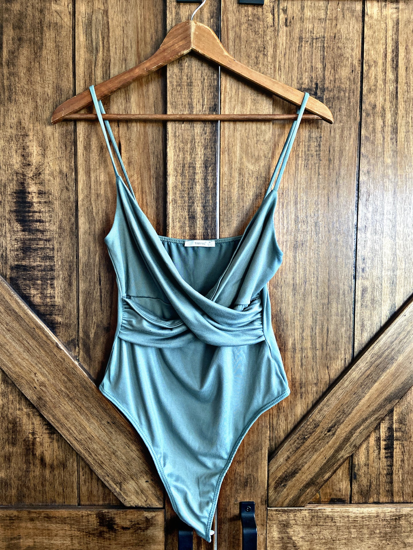 Sage Wrap Bodysuit