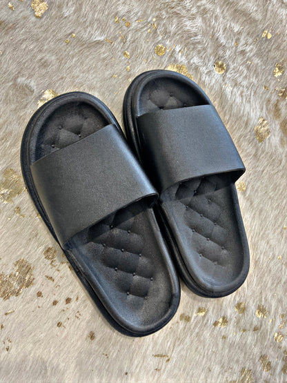 Black Slippers