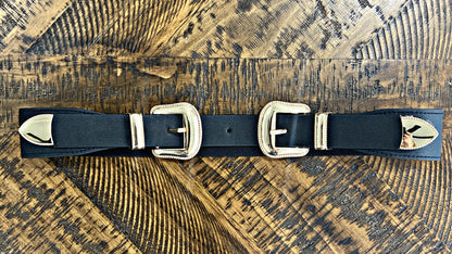 Double Buckle Elastic Belt