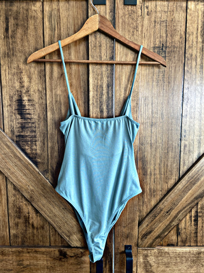 Sage Wrap Bodysuit